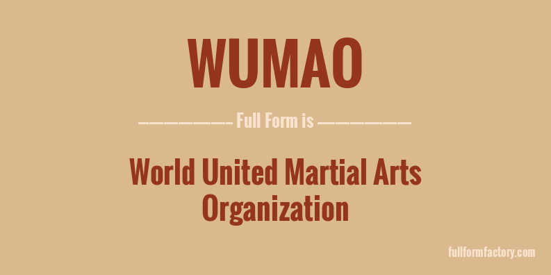 wumao-full-form