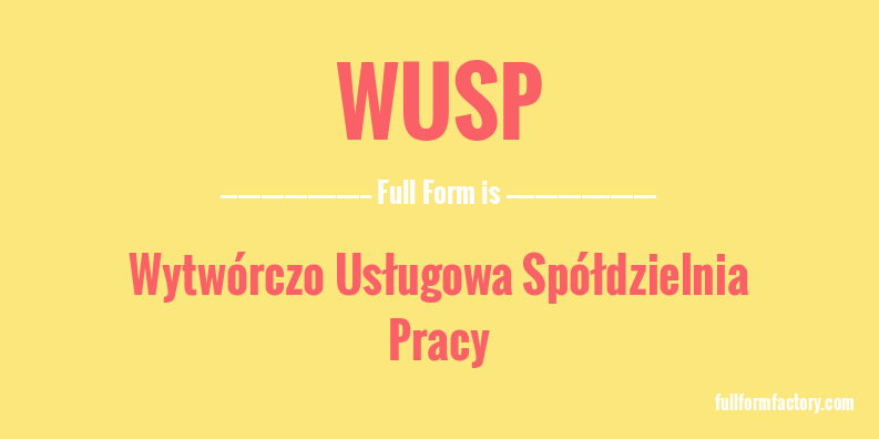 wusp-full-form