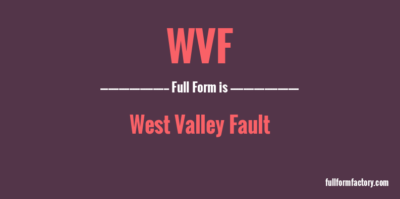 wvf-full-form