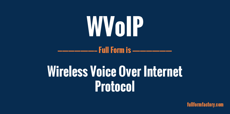 wvoip-full-form