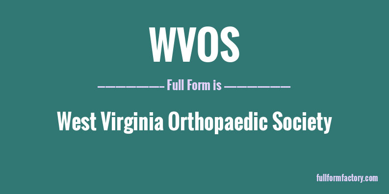 wvos-full-form