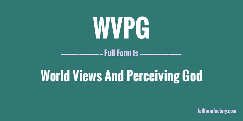 wvpg-full-form