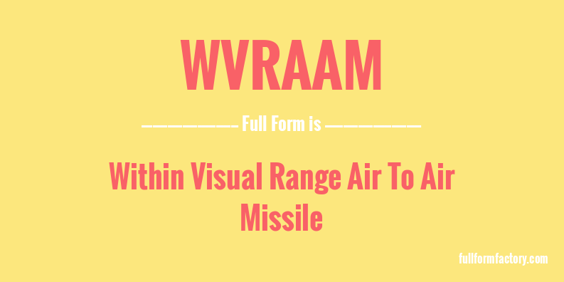 wvraam-full-form
