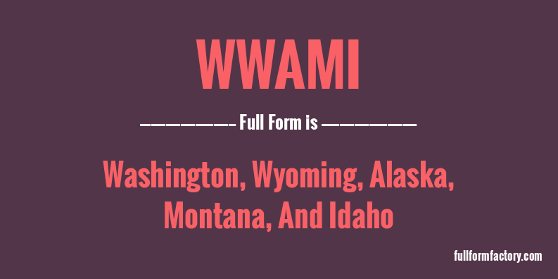 wwami-full-form