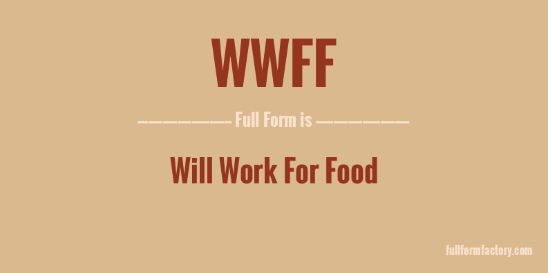 wwff-full-form
