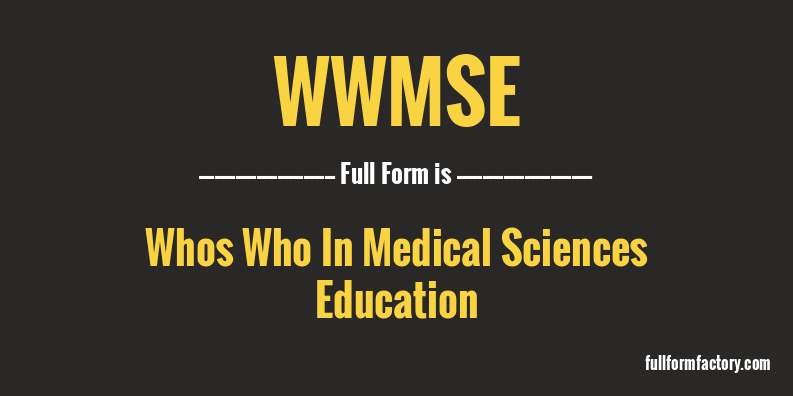 wwmse-full-form