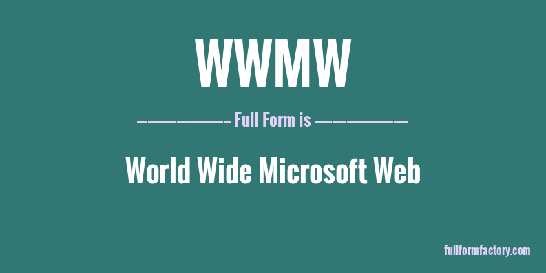 wwmw-full-form
