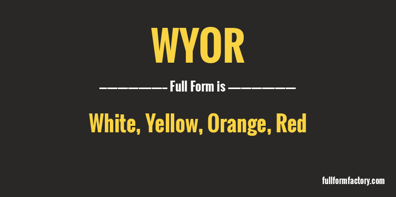 wyor-full-form