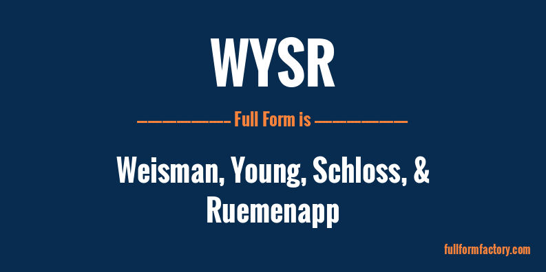 wysr-full-form