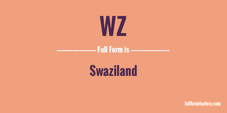 wz-full-form
