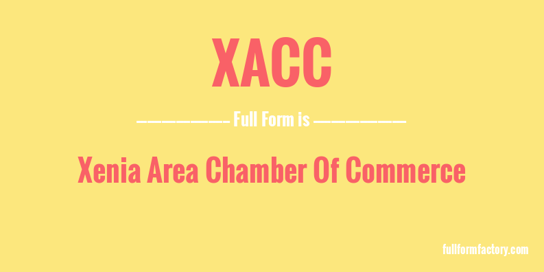 xacc-full-form