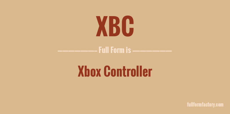 xbc-full-form