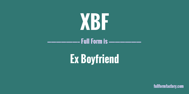 xbf-full-form