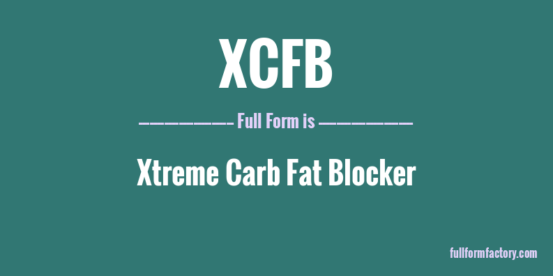 xcfb-full-form