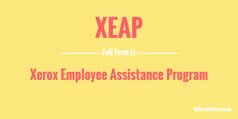 xeap-full-form