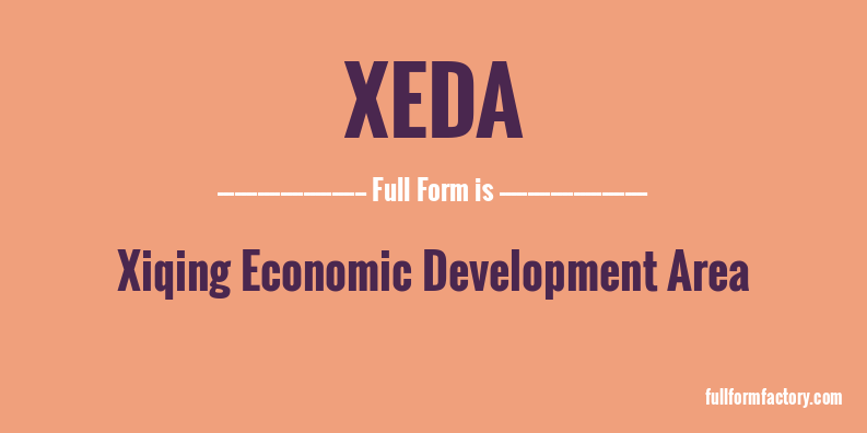 xeda-full-form