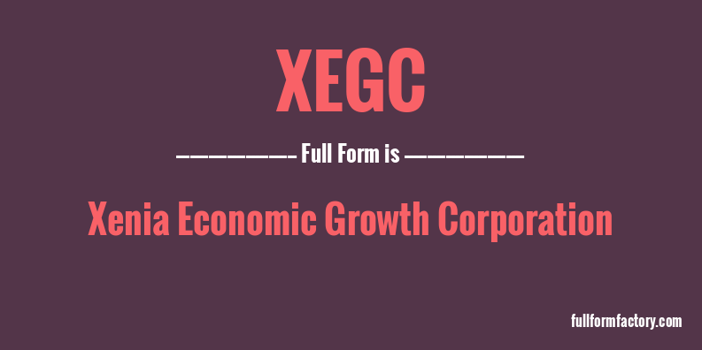 xegc-full-form