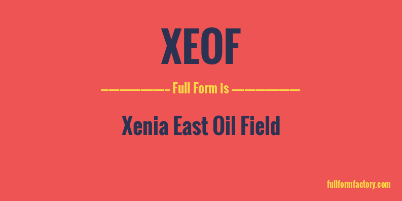 xeof-full-form