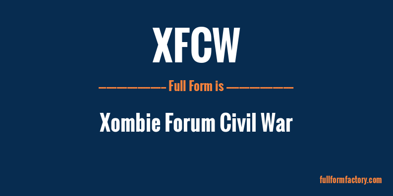 xfcw-full-form
