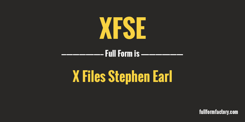 xfse-full-form