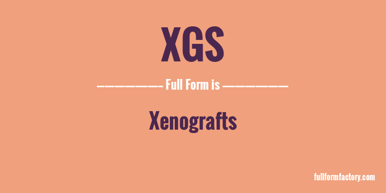 xgs-full-form