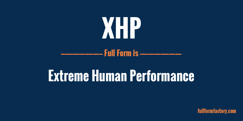 xhp-full-form