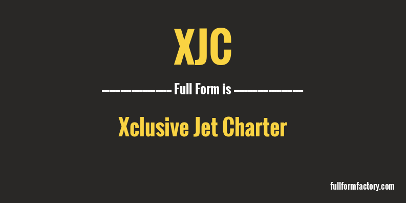 xjc-full-form