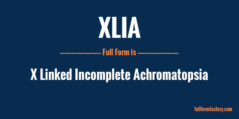 xlia-full-form