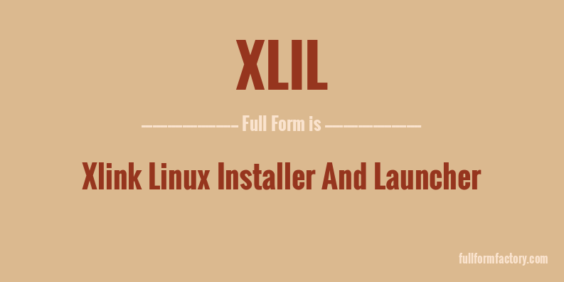 xlil-full-form