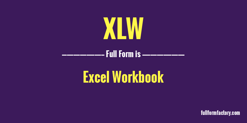 xlw-full-form