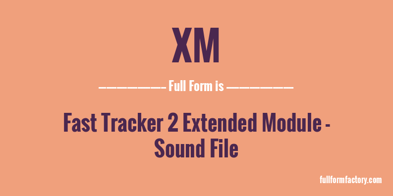 xm-full-form