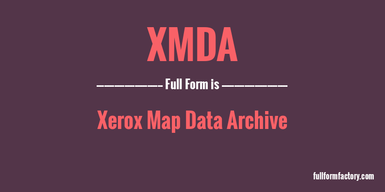 xmda-full-form