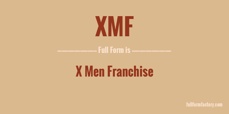xmf-full-form