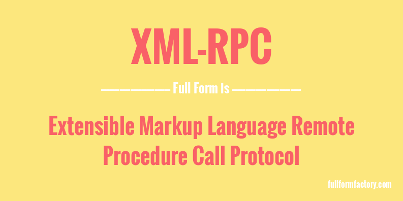 xml-rpc-full-form