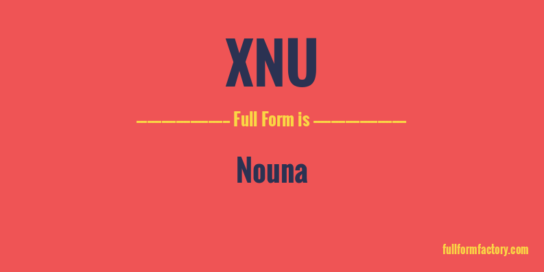 xnu-full-form