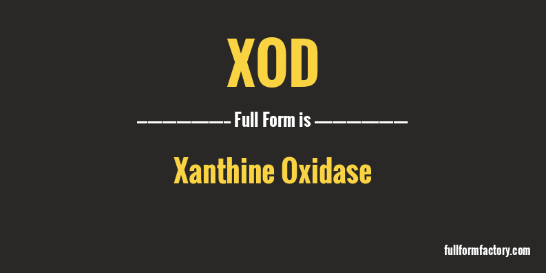 xod-full-form