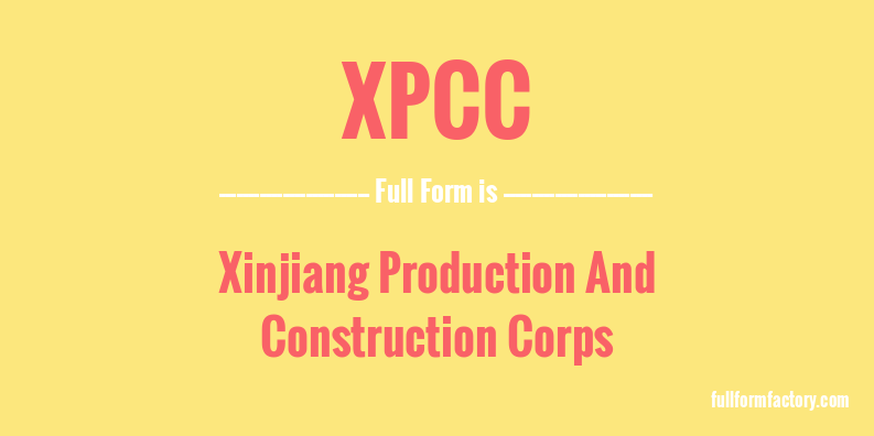 xpcc-full-form