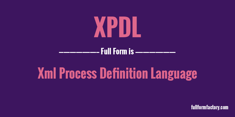 xpdl-full-form