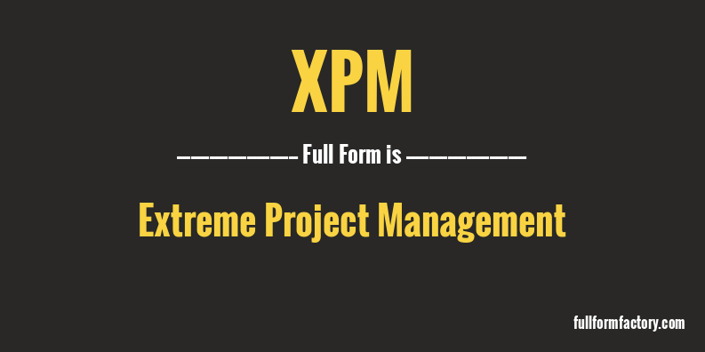 xpm-full-form