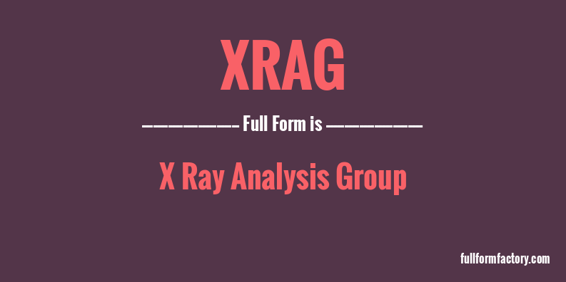 xrag-full-form