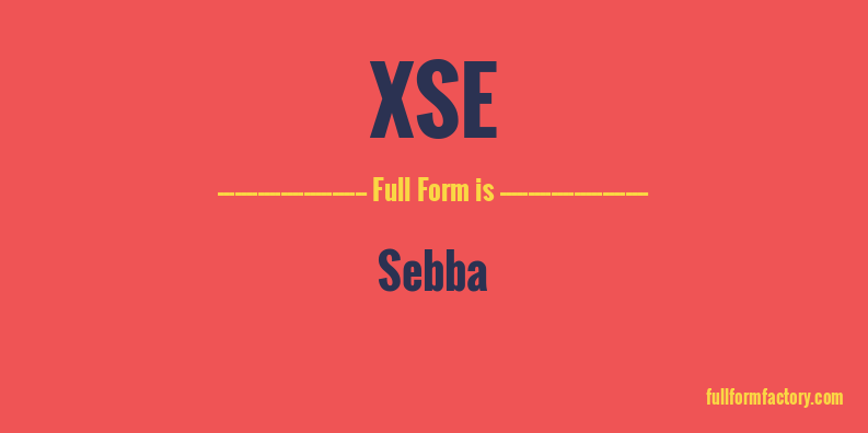 xse-full-form