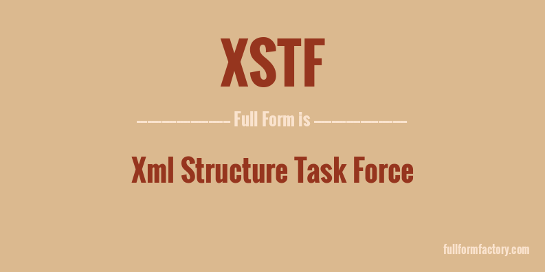 xstf-full-form