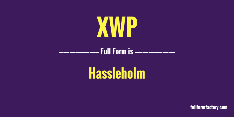 xwp-full-form