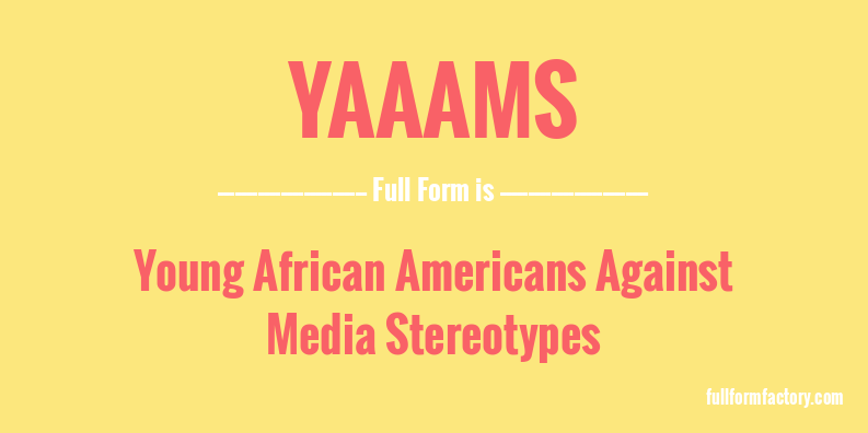 yaaams-full-form
