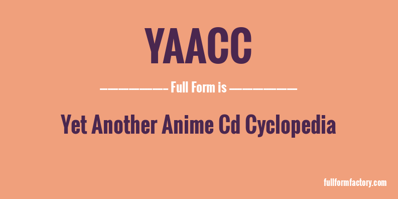 yaacc-full-form