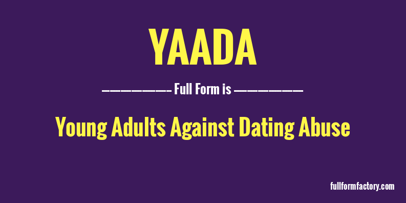 yaada-full-form
