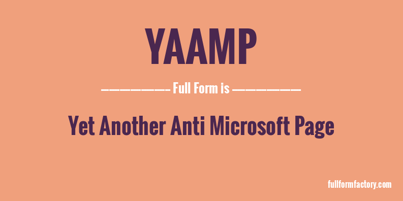 yaamp-full-form