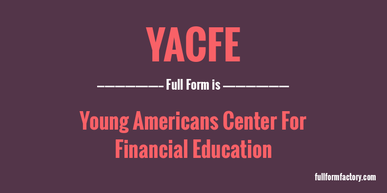 yacfe-full-form