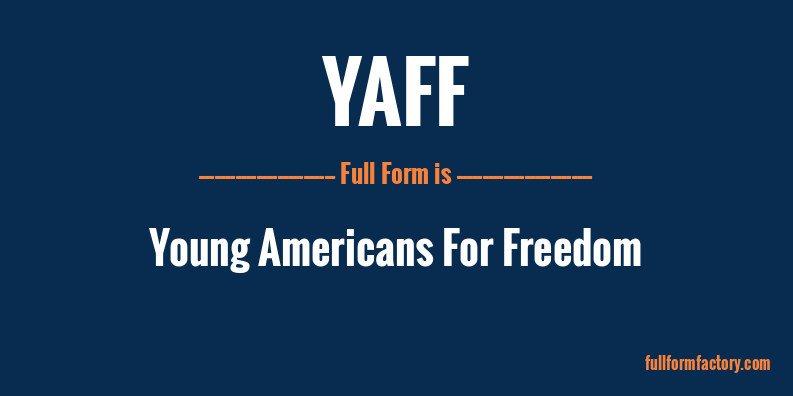 yaff-full-form