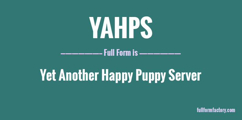 yahps-full-form